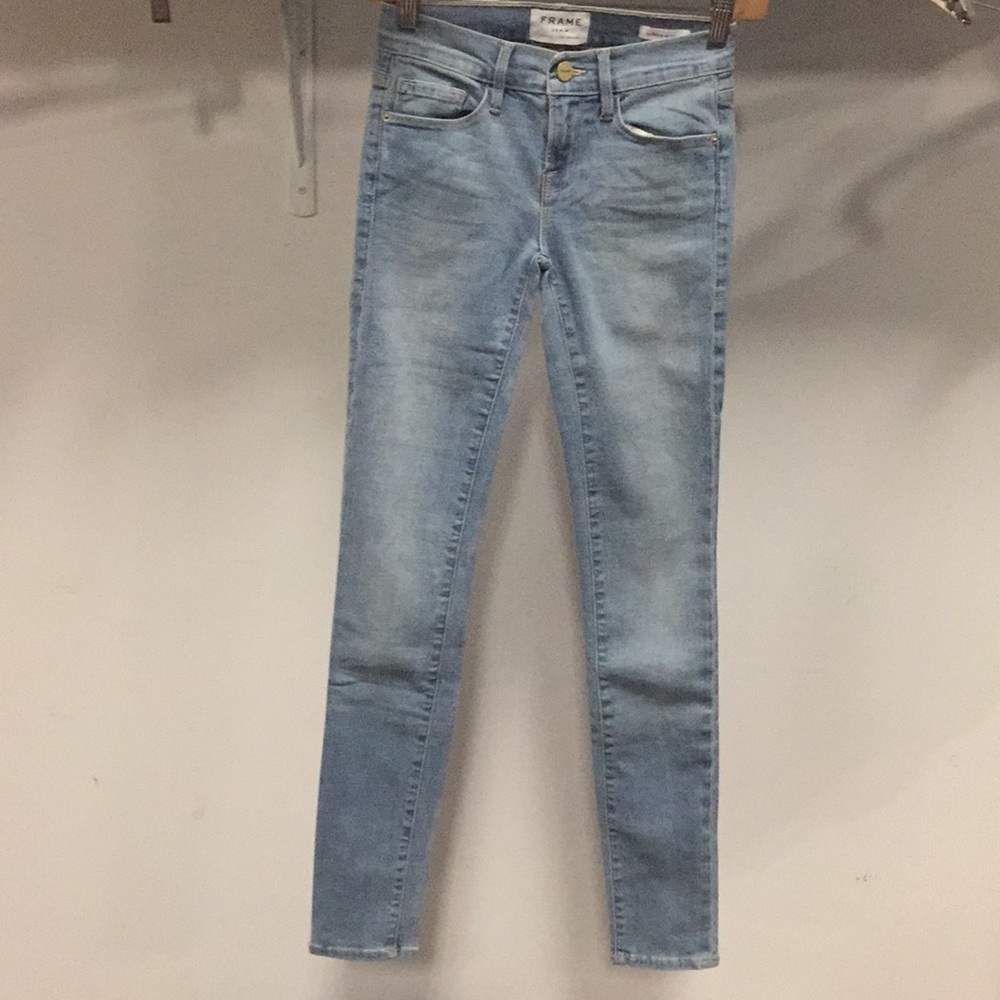 NWT frame denim jean skinny 11.8” waist 24 Sz 23 - Picture 1 of 8